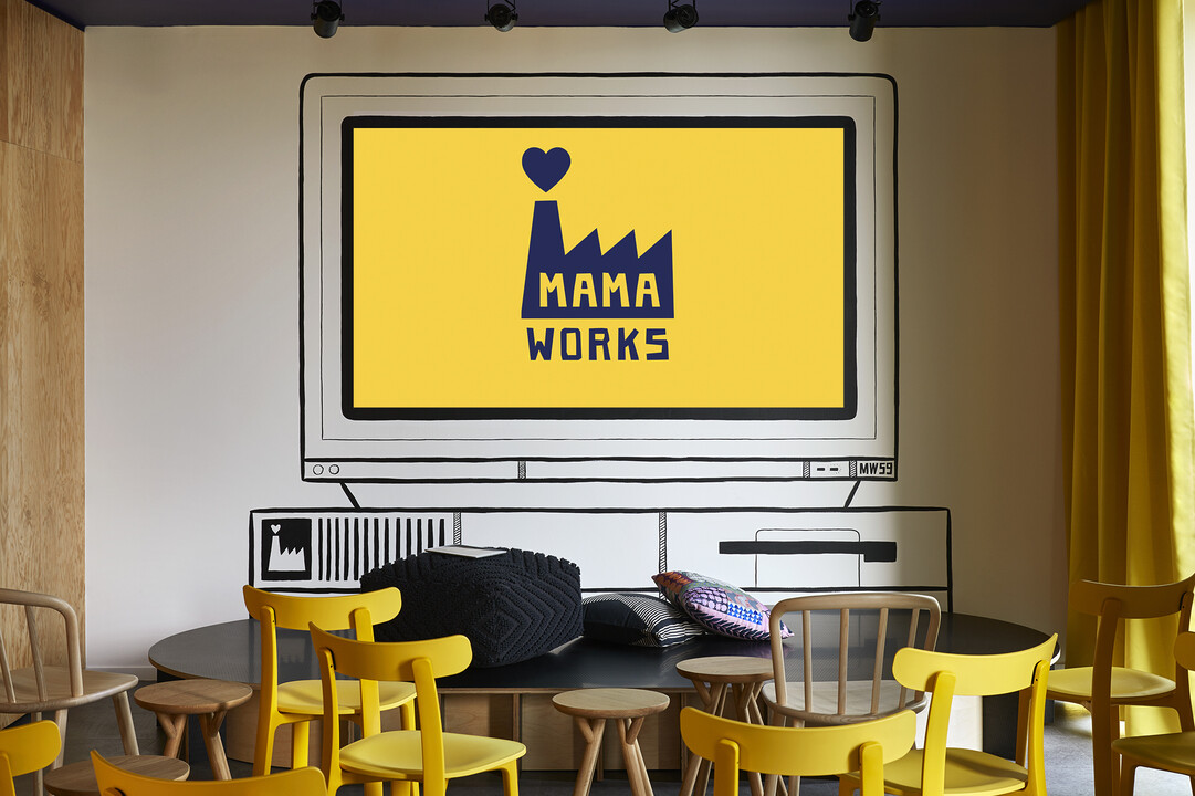 Espace de travail coworking Mama Shelter Lyon